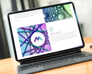 Biotech website design for Mercy BioAnalytics by Adduci Studios