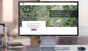 Biotech website design for NRS by Adduci Studios